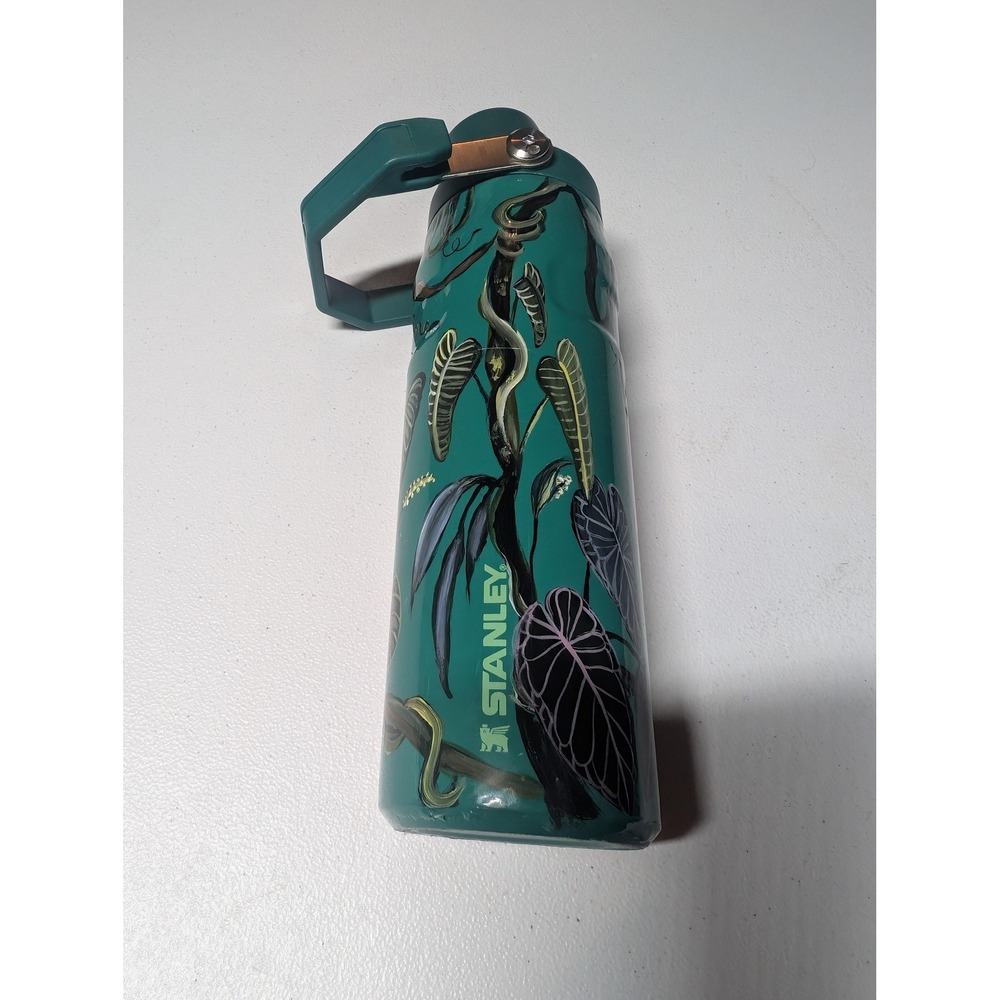 Stanley Aerolight 24oz 710mL Anthurium Teal Floral Insulated Water Bottle